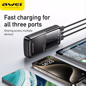 External battery Akupank Awei P13K PD20W/QC22.5W 20000mAh must