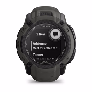 Garmin Instinct 2X Solar digitaalne GPS-nutikell, 2,79 cm (1,1"), MIP, 50 mm, 176 × 176 pikslit, puuteekraan, grafiit, satelliit-GPS