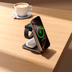 QI15W-A42 3in1 Induktiivne Laadija koos MagSafe jaoks Apple Devices - hall