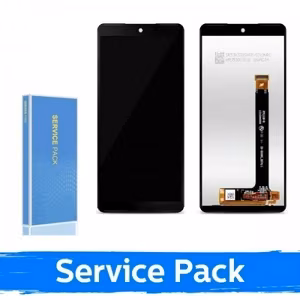 LCD ekraan ühilduv Samsung G525 Xcover 5 must (Service Pack / Aftermarket)(NF versioon)