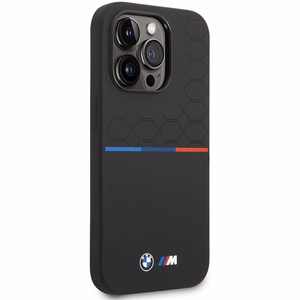 BMW Silicone Pattern чехол iPhone 15 Pro Max - чёрный