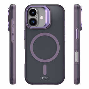 Чехол Etteri Morning Fog для iPhone 17 6,3" фиолетовый