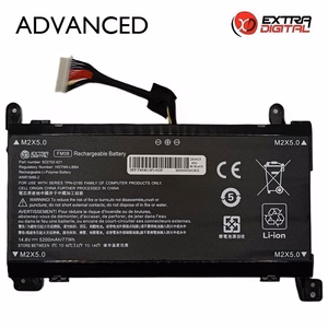 Sülearvuti aku HP FM08, 5200 mAh, 16 viiku, Extra Digital Advanced