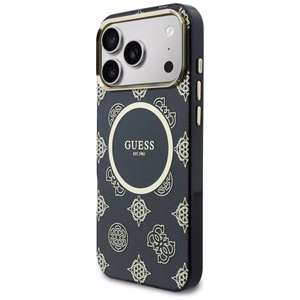 Guess IML Peony Dot MagSafe Ümbris for iPhone 17 Pro Max - must
