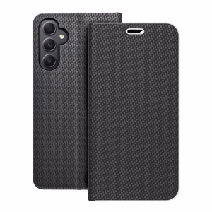 Flip чехол для Samsung A34 5G Luna Book Carbon черный