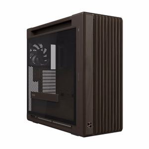 ASUS ProArt PA602 puidudisainiga retropruun keskmise tornmõõduga arvutikorpus karastatud klaaspaneeliga