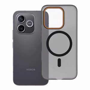 Чехол Honor 600 LITE Go Orange совместимый с MagSafe черный