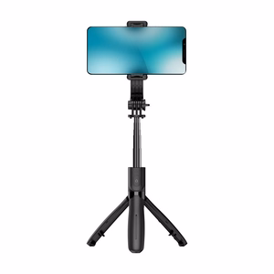 sinine STAR selfie stick with Juhtmevaba remote control tripod L21 must