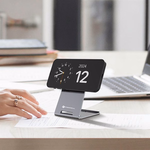 Juhtmevaba laadija Forcell F-Energy Flip Charge USB C Qi2 15W compatible with MagSafe hõbedane 0INT