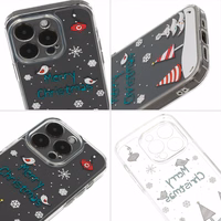TEL PROTECT Christmas Ümbris jaoks Samsung S23 FE Design 4 Clear