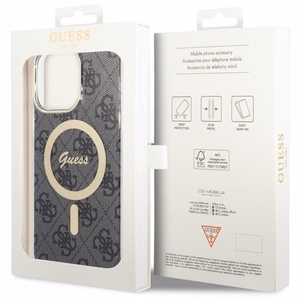 Guess 4G MagSafe ümbris jaoks iPhone 14 Pro Max - must