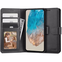 Tech-Protect Wallet Ümbris jaoks Samsung Galaxy M35 5G - must