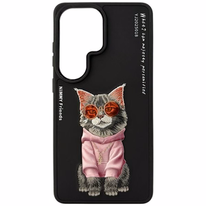 Nimmy Glasses Cool Cat ümbris Samsung Galaxy S26 Ultra must