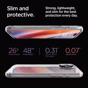 Spigen Ultra Hybrid Ümbris jaoks iPhone 16 Pro Max - Clear