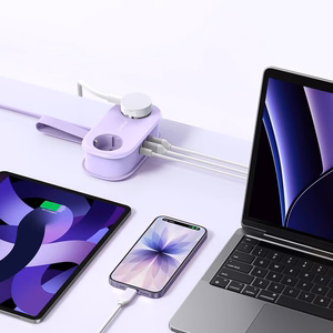 Orico AP3 20W GaN 5in1 Power Strip 2x AC + 2x USB-A + 1x USB-C - Purple