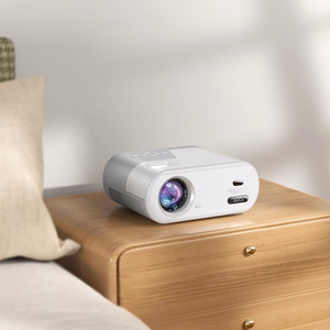 HD Ready projektor Hoco Android süsteemiga Wi-Fi Bluetooth 720P DT2 valge