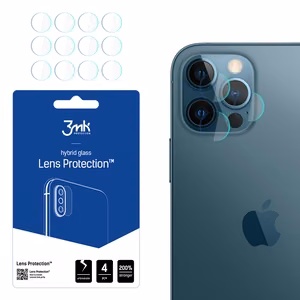 3mk Lens Protection™ hübriidne kaameraobjektiivide kaitse Apple iPhone 12 Pro-le