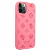 Guess GUHCP12LLSPEFU iPhone 12 Pro Max 6.7" fuksiat/fuksiat värvi kõva ümbris Peony Collection