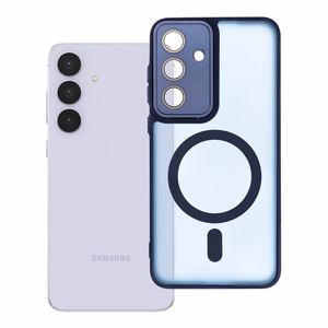 VARIETE MAG COVER Ümbris compatible koos MagSafe jaoks SAMSUNG S25 FE tumesinine sinine