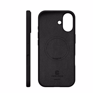 Crong Color Cover Magnetic MagSafe ümbris seadmele iPhone 17, must