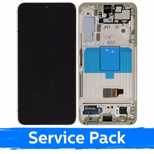 LCD ekraan ühilduv Samsung S901 S22 raamiga / lilla / (Service Pack)