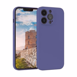 Telefoni ümbris Silicone Apple iPhone 16 Pro Max violetne