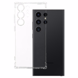 Clin Anti Shock 1,5mm jaoks SAMSUNG GALAXY S23 ULTRA läbipaistev