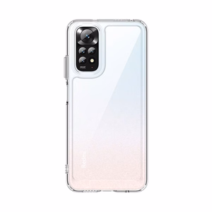 Чехол Outer Space для Xiaomi Poco X5 5G / Redmi Note 12 5G с гибкой рамкой прозрачный