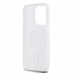 DKNY IML Mono & Stripe MagSafe ümbris jaoks iPhone 15 Pro - roosa
