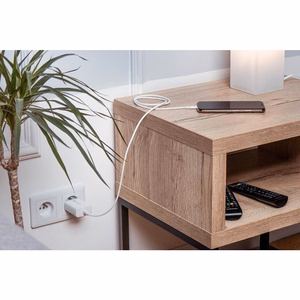 Phone laadija Forcell F-Energy USB C QC4.0 PD 3A 20W + kaabel USB C to Lightning TFK-TC-20WPD valge