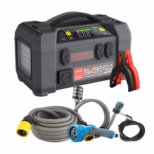 Lokithor AW401 käivitusabi / booster 2500A + akupank 20000mAh + kompressor + taskulamp + survepesur, 5-in-1 seade