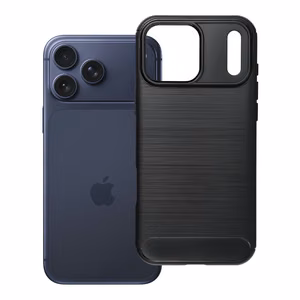 Case for iPhone 17 Pro Max / 18 Pro Max (low camera edge) Carbon 2.0 black