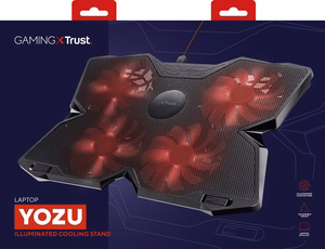 Trust GXT 278 sülearvuti jahutusalus 43.9 cm (17.3") must