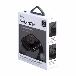 Чехол Uniq Valencia для Apple Watch 4 / 5 / 6 / SE 40 мм - серый