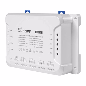 SONOFF Smart 4-Channel Switch Wi-Fi with RF433MHz Control