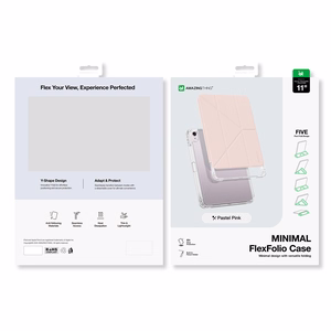 AmazingThing Minimal ümbris iPad Air M3 11" jaoks - roosa