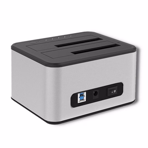 Qoltec 5316 HDD/SSD Dokkimisjaam 2x 2.5"/3.5" SATA USB 3.0 Kloonimine
