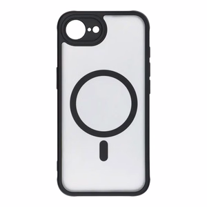 Ümbris iPhone 16e (SE 4 2025) / 17e jaoks, Full Matte Mag Cover, ühildub MagSafe'iga, must