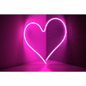 neoon LED on USB - HEART mudel