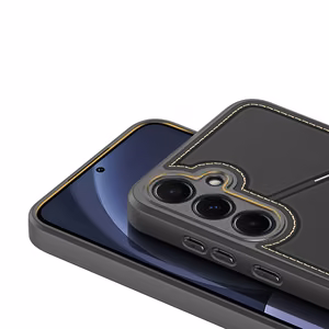 Dux Ducis Rafi II Ümbris jaoks Samsung Galaxy S25+ with Stand and Wallet - must