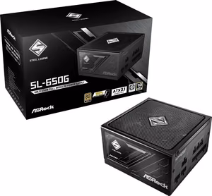 ASRock STEEL LEGEND 650W 80 Plus Gold toiteplokk (90-UXS065-GFEAAA)