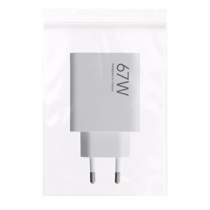 XIAOMI original laadija USB A QC3.0 3A 67W MDY-15-ET valge bulk