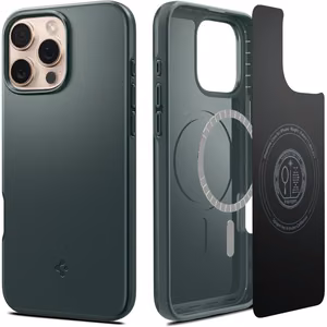 Spigen Thin Fit MagSafe Ümbris jaoks iPhone 16 Pro Max - Roheline