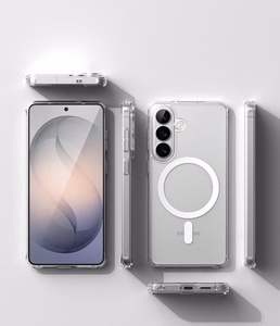 Ringke Fusion Magnetic MagSafe Ümbris for Samsung Galaxy S26 - läbipaistev