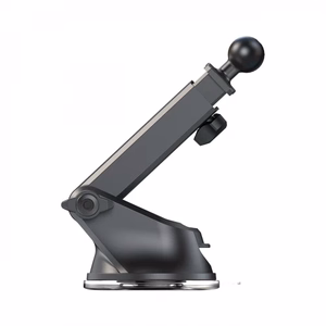 Autokinnitusein Joyroom ZS219 must / automaatne lukustus (juhtmevaba laadimine 15W) (mitte-magnetiline / kleepiv alus)