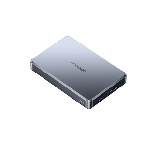 Joyroom JR-PBM08 Pro 22,5 W 10000 mAh akupank juhtmevaba laadimise ja 2 x USB-C-pordiga – hall