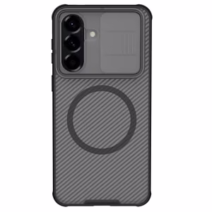 Nillkin CamShield Pro magnetiline ümbris Samsung Galaxy A57 5G jaoks poolläbipaistev must