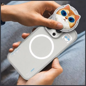Nimmy Glasses Cool Cat MagSafe Ümbris jaoks iPhone 16 Pro Max - Hall