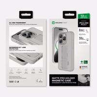 Amazing Thing Matte Pro Mag Ümbris 12FT IP156.1PMPGY jaoks Iphone 15 Pro titanium