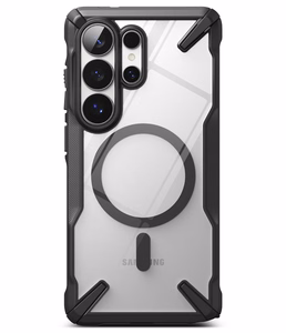 Ringke Fusion X Magnetic MagSafe Ümbris for Samsung Galaxy S26 Ultra - Clear must